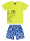 Guloseima - Conjunto Camiseta e Bermuda Amarelo - variação: Amarelo