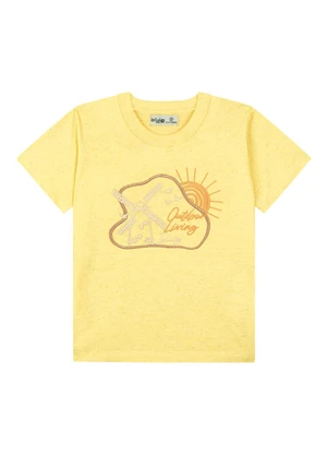 Ioluig - Conjunto Camiseta e Bermuda Amarelo - IOLUIG