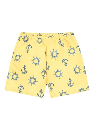 Ddk - Conjunto Camiseta e Bermuda Amarelo - DDK