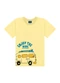 Ddk - Conjunto Camiseta e Bermuda Laranja - variação: Amarelo