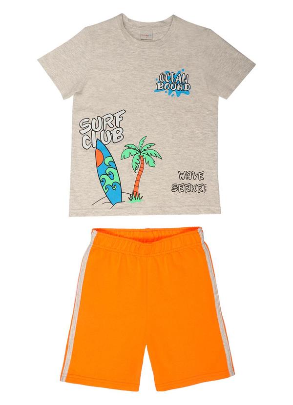 Tink Bink - Conjunto Camiseta e Bermuda Azul