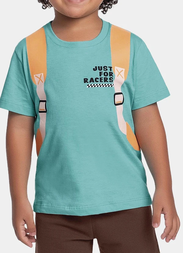 Fakini Kids - Conjunto Camiseta e Bermuda Azul 3