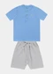 Fakini Kids - Conjunto Camiseta e Bermuda Azul - variação: Azul