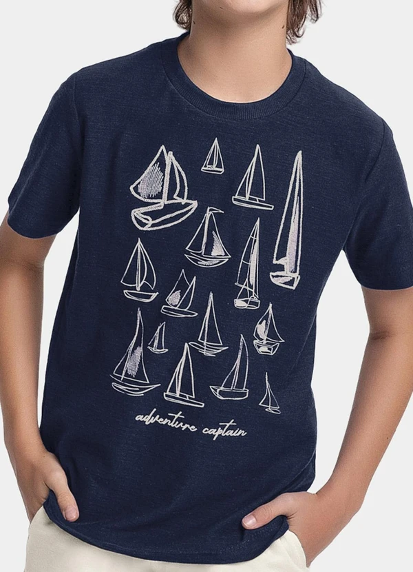 Fakini Kids - Conjunto Camiseta e Bermuda Azul 3