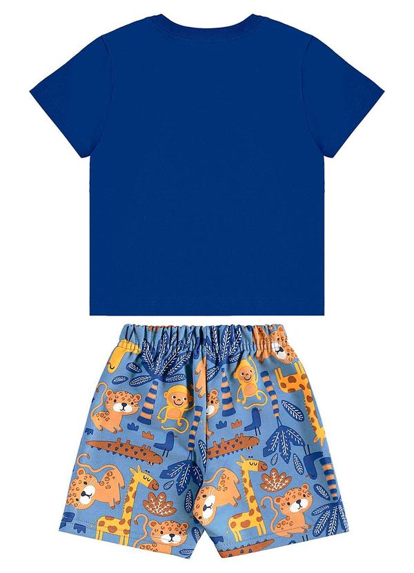 Bee Loop - Conjunto Camiseta e Bermuda Azul 2