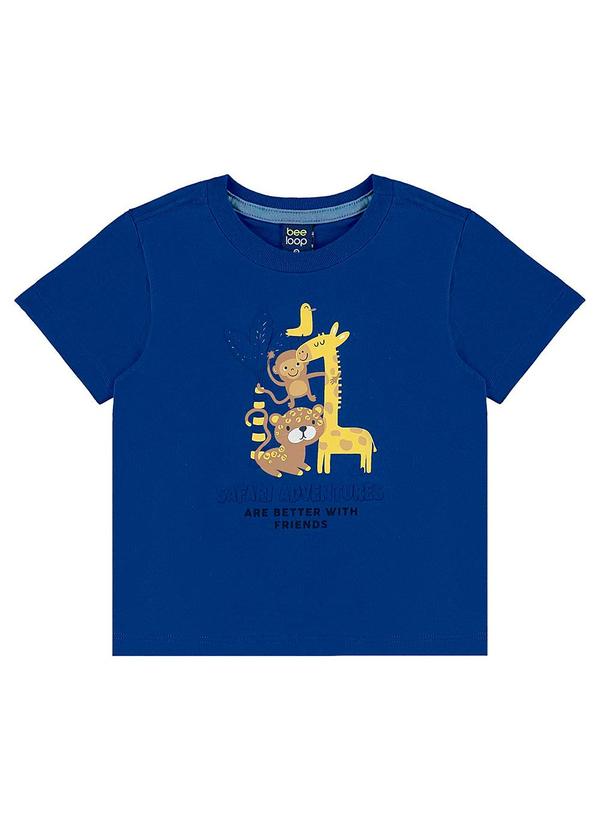Bee Loop - Conjunto Camiseta e Bermuda Azul 3