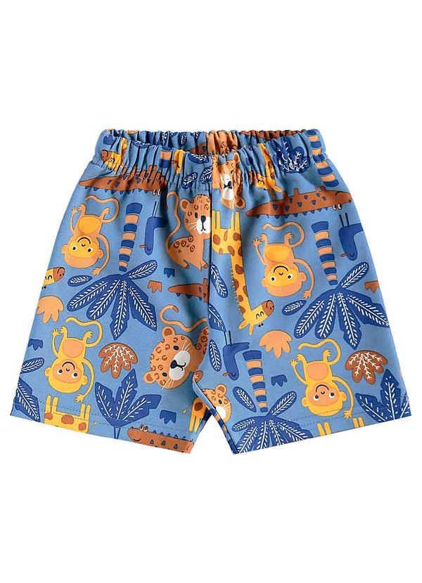 Bee Loop - Conjunto Camiseta e Bermuda Azul 4