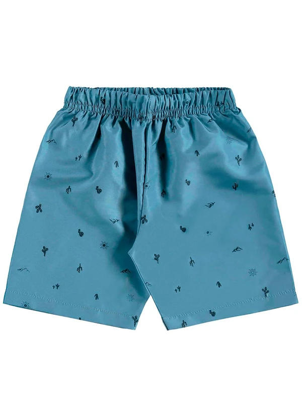 Bee Loop - Conjunto Camiseta e Bermuda Azul 4