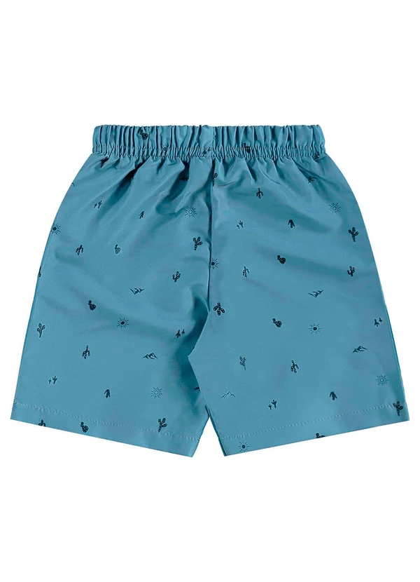 Bee Loop - Conjunto Camiseta e Bermuda Azul 6