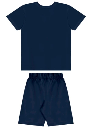 Bee Loop - Conjunto Camiseta e Bermuda Azul - BEE LOOP