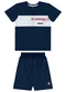 Bee Loop - Conjunto Camiseta e Bermuda Azul - variação: Azul