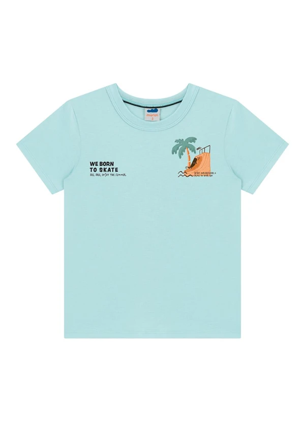 Marlan - Conjunto Camiseta e Bermuda Azul 2