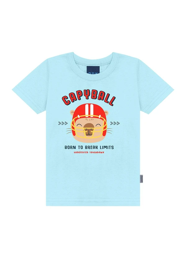 Ddk - Conjunto Camiseta e Bermuda Azul