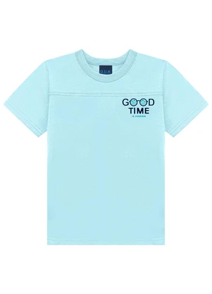 Ddk - Conjunto Camiseta e Bermuda Azul - DDK
