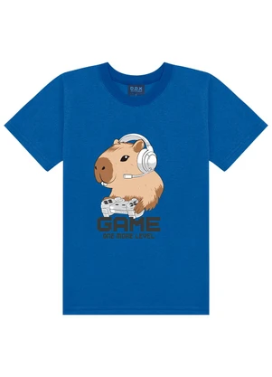 Ddk - Conjunto Camiseta e Bermuda Azul - DDK