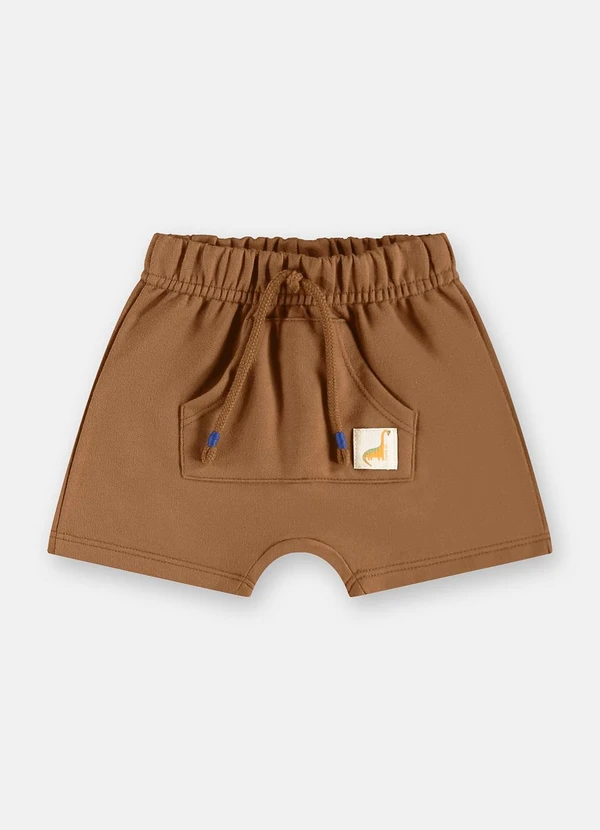 Up Baby - Conjunto Camiseta e Bermuda Bebê Bege 3