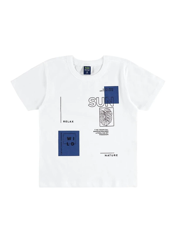 Bee Loop - Conjunto Camiseta e Bermuda Bee Loop Branco 2