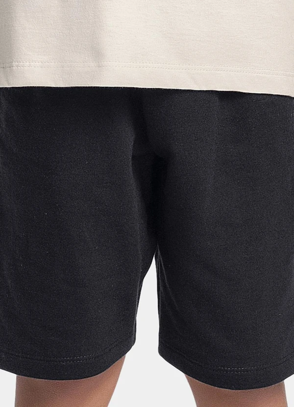 Fakini Kids - Conjunto Camiseta e Bermuda Bege 4