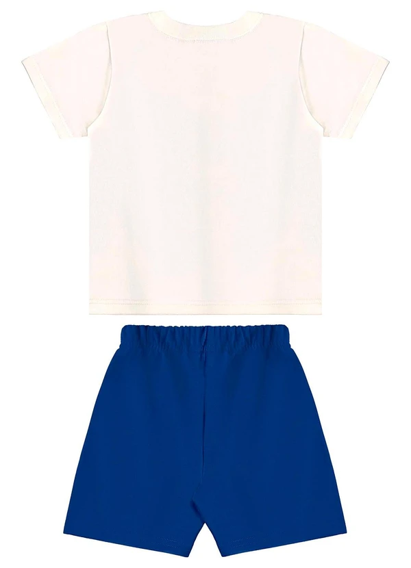 Bee Loop - Conjunto Camiseta e Bermuda Bege 3