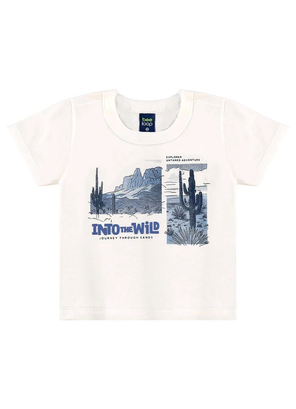 Bee Loop - Conjunto Camiseta e Bermuda Bege 4