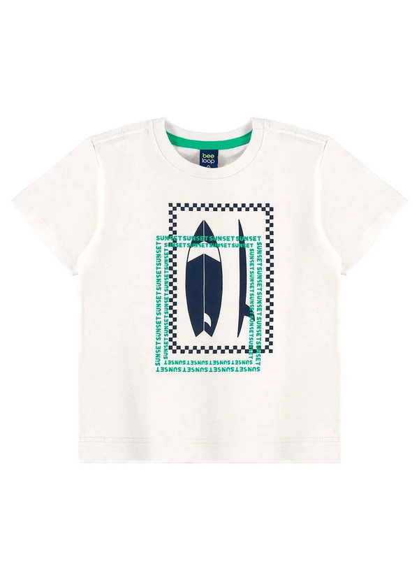 Bee Loop - Conjunto Camiseta e Bermuda Bege 3
