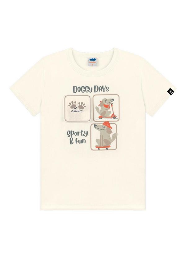 Marlan - Conjunto Camiseta e Bermuda Bege 3