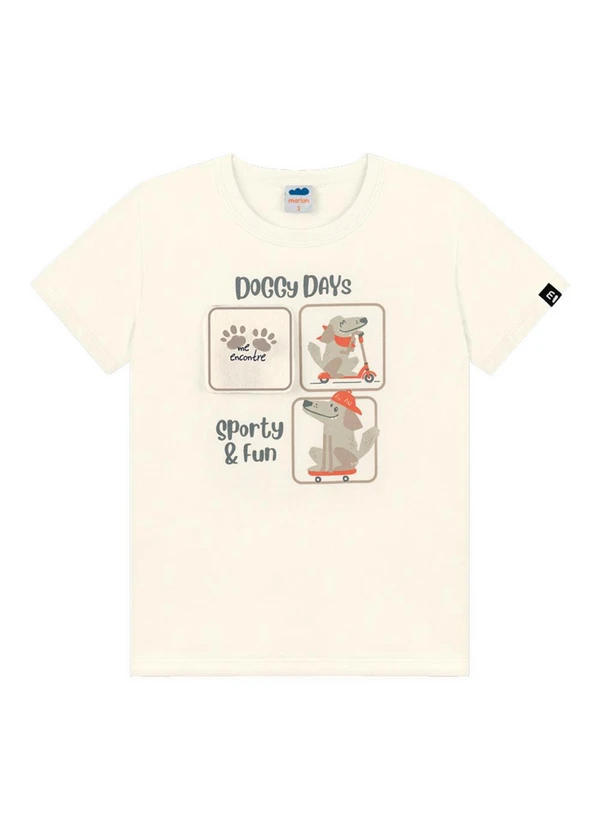 Marlan - Conjunto Camiseta e Bermuda Bege 3