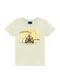 Ddk - Conjunto Camiseta Estampa Leão e Bermuda Verde - variação: Bege