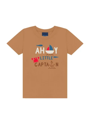 Ddk - Conjunto Camiseta  e Bermuda Bege - DDK