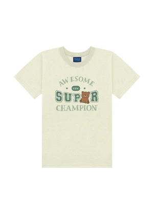 Ddk - Conjunto Camiseta e Bermuda Bege - DDK