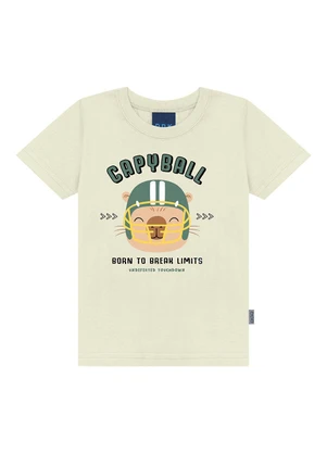 Ddk - Conjunto Camiseta e Bermuda Bege - DDK