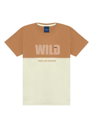 Ddk - Conjunto Camiseta e Bermuda Bege - DDK