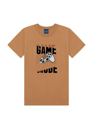 Ddk - Conjunto  Camiseta e Bermuda Bege - DDK