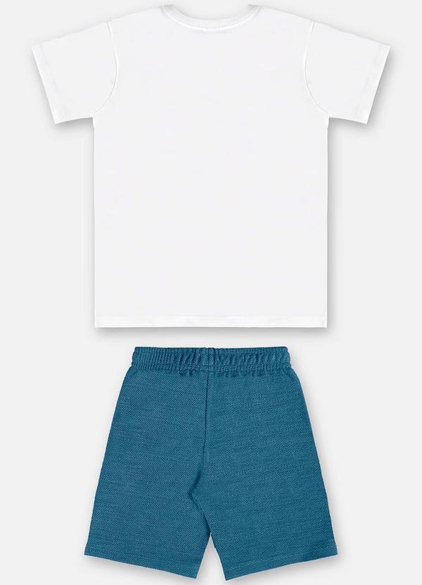 Up Baby - Conjunto Camiseta e Bermuda Branco 3