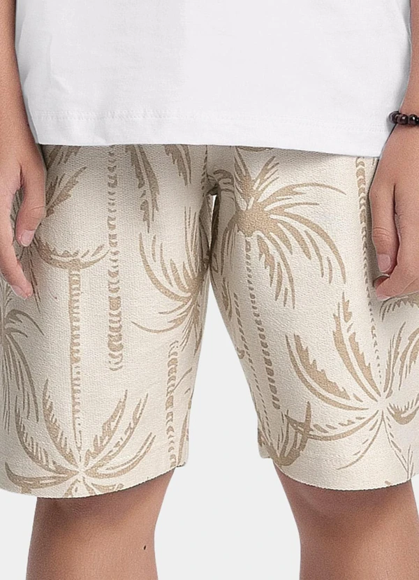 Fakini Kids - Conjunto Camiseta e Bermuda Branco 4