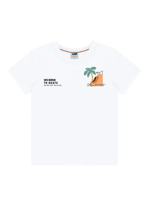 Marlan - Conjunto Camiseta e Bermuda Branco - MARLAN