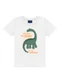 Ddk - Conjunto Camiseta Awesome New Supe Vermelho - variação: Branco