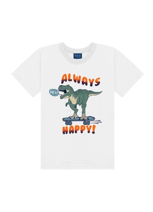 Ddk - Conjunto Camiseta e Bermuda Branco - DDK