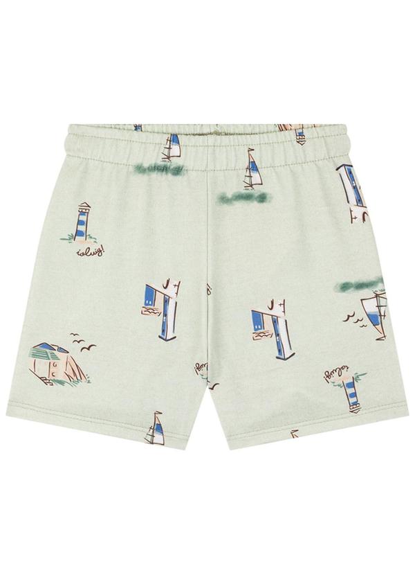 Ioluig - Conjunto Camiseta e Bermuda Cinque Terre Bege 3