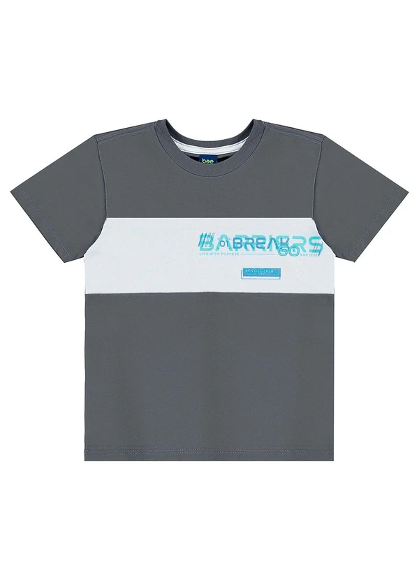 Bee Loop - Conjunto Camiseta e Bermuda Cinza 3