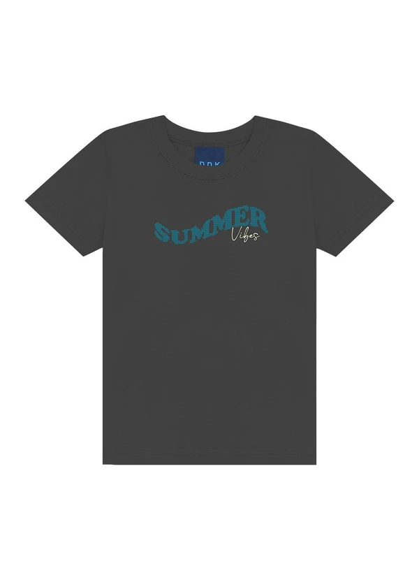 Ddk - Conjunto Camiseta e Bermuda Cinza