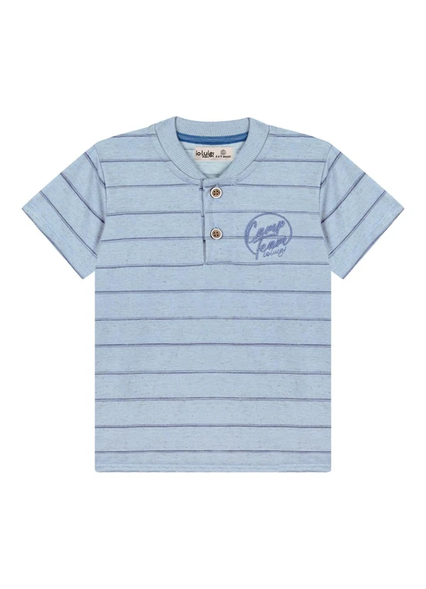 Ioluig - Conjunto Camiseta e Bermuda em Azul 3