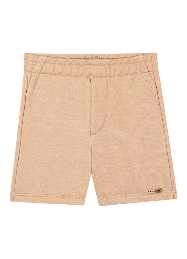 Ioluig - Conjunto Camiseta e Bermuda em Bege 3