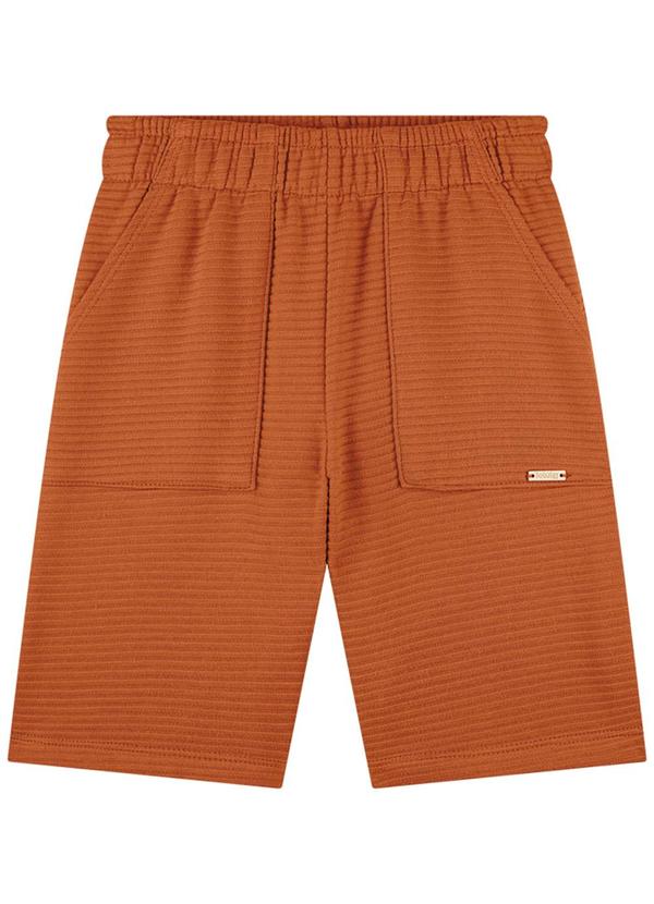 Ioluig - Conjunto Camiseta e Bermuda em Gorgurinho Bege 3