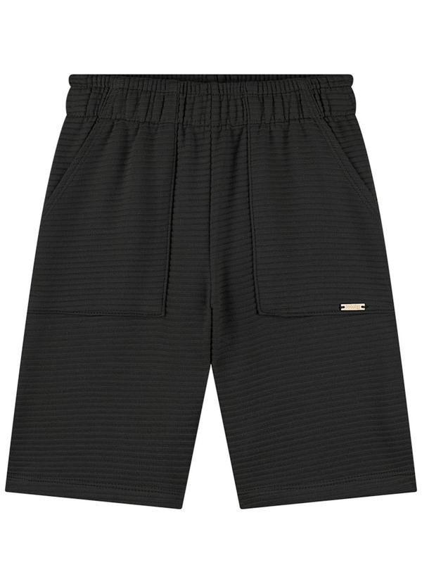 Ioluig - Conjunto Camiseta e Bermuda em Gorgurinho Marrom 2