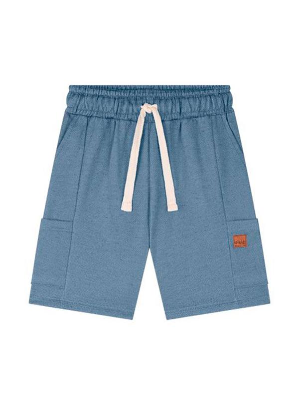 Ioluig - Conjunto Camiseta e Bermuda em Linho Laranja 3