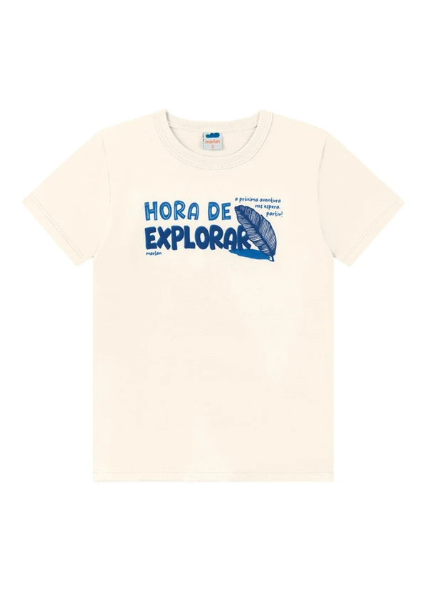 Marlan - Conjunto Camiseta e Bermuda em Microfibra Bege 2