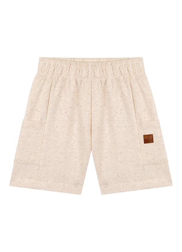 Ioluig - Conjunto Camiseta e Bermuda em Moletinho Azul 5