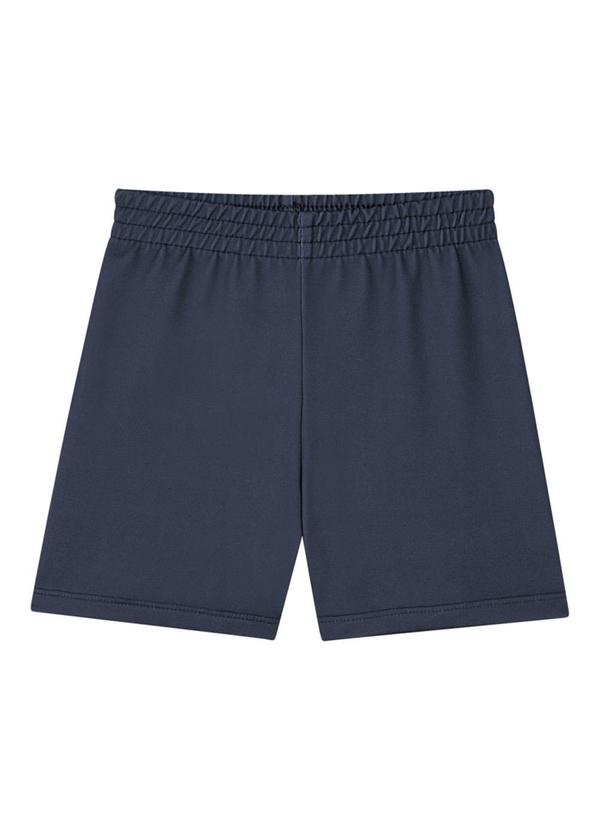 Marlan - Conjunto Camiseta e Bermuda em Moletinho Azul 3