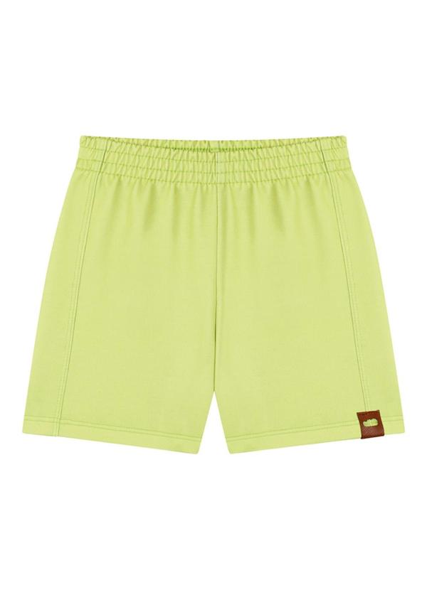 Marlan - Conjunto Camiseta e Bermuda em Moletinho Bege 3